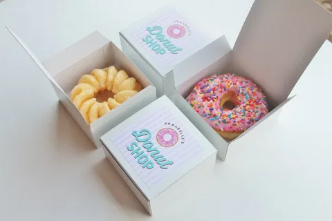 Personalized donut Boxes: An Enchanting Show