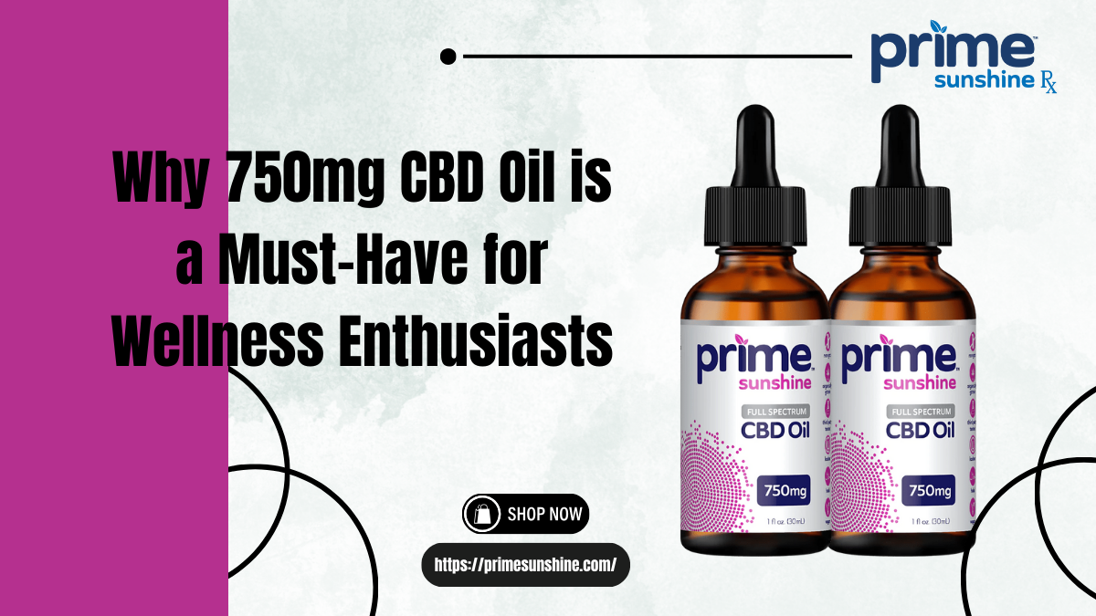 CBD tincture 750mg