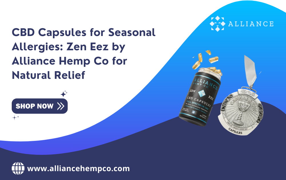 CBD capsules for seasonal allergies