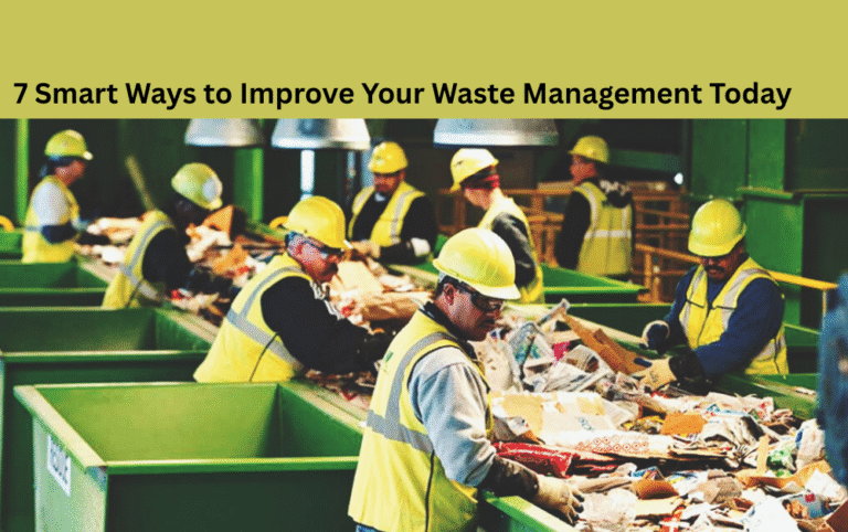 7 Smart Ways to Improve Your Waste Management Today